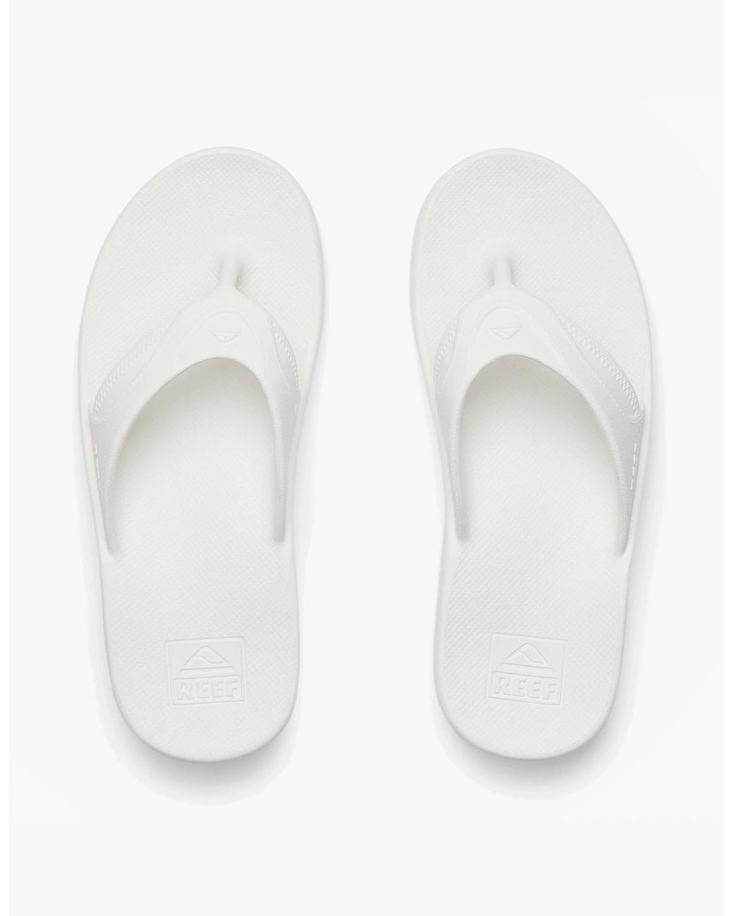 Reef White Fanning H20 Toe-Post Sandals for men