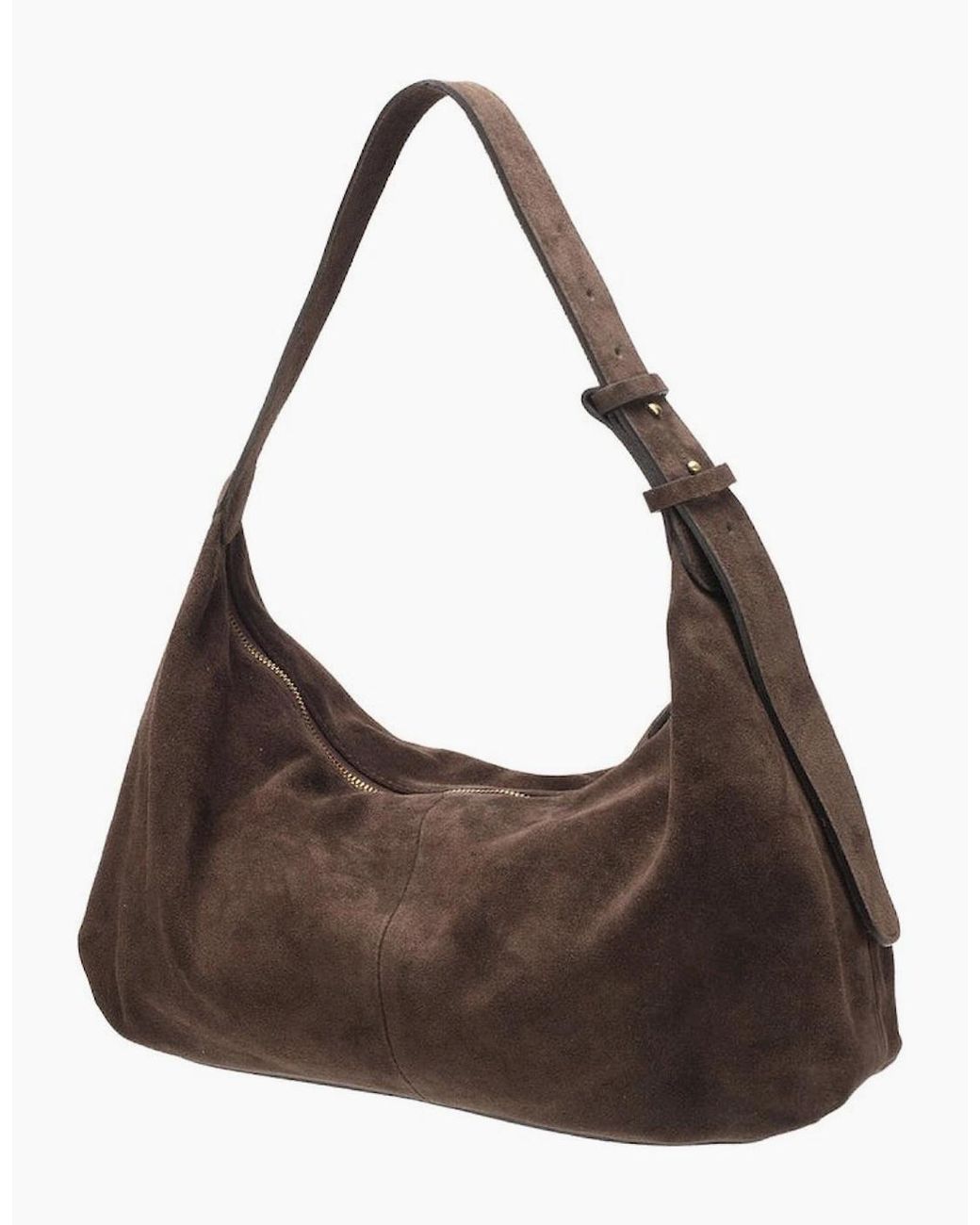Elie Beaumont Brown Slouch Shoulder Bag