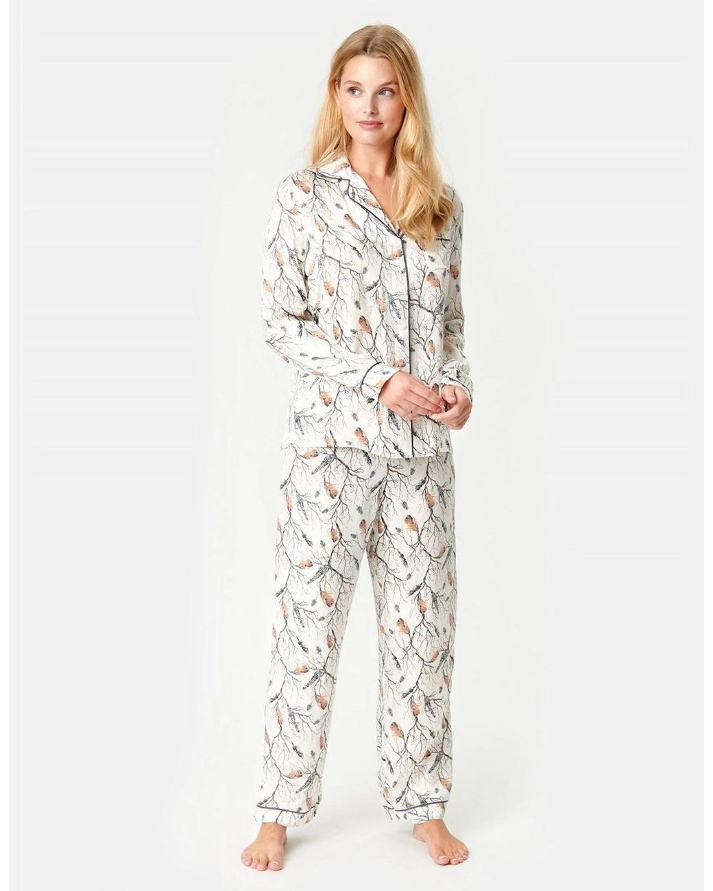 CCDK White Janet Pj Pants