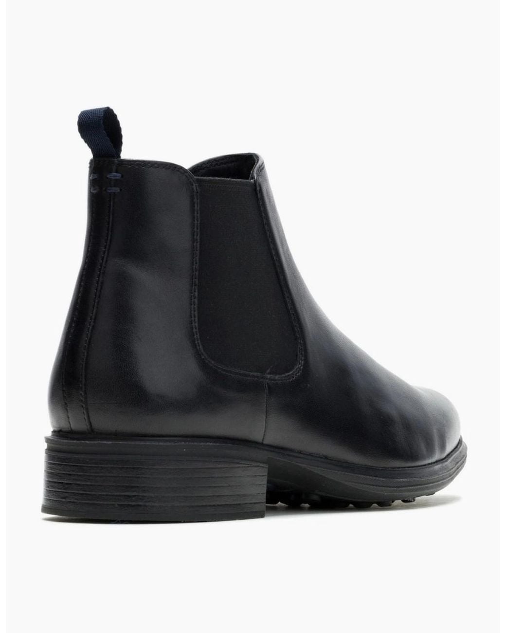 Hush Puppies Black Lewis Chelsea Boots for men