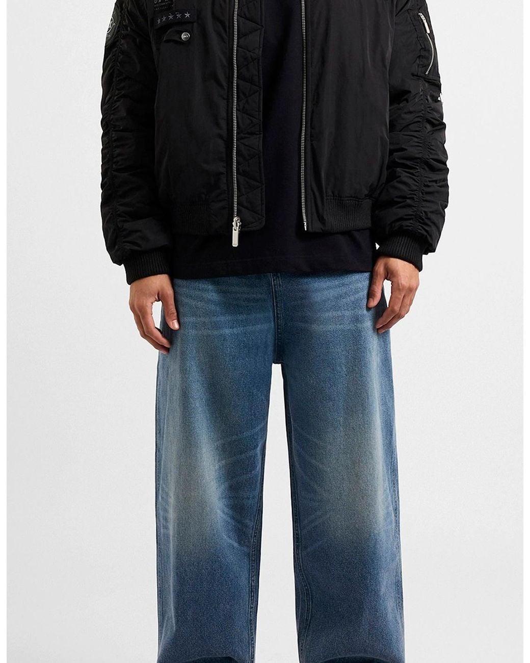 AVX Black Apex Ma1 Bomber Jacket for men