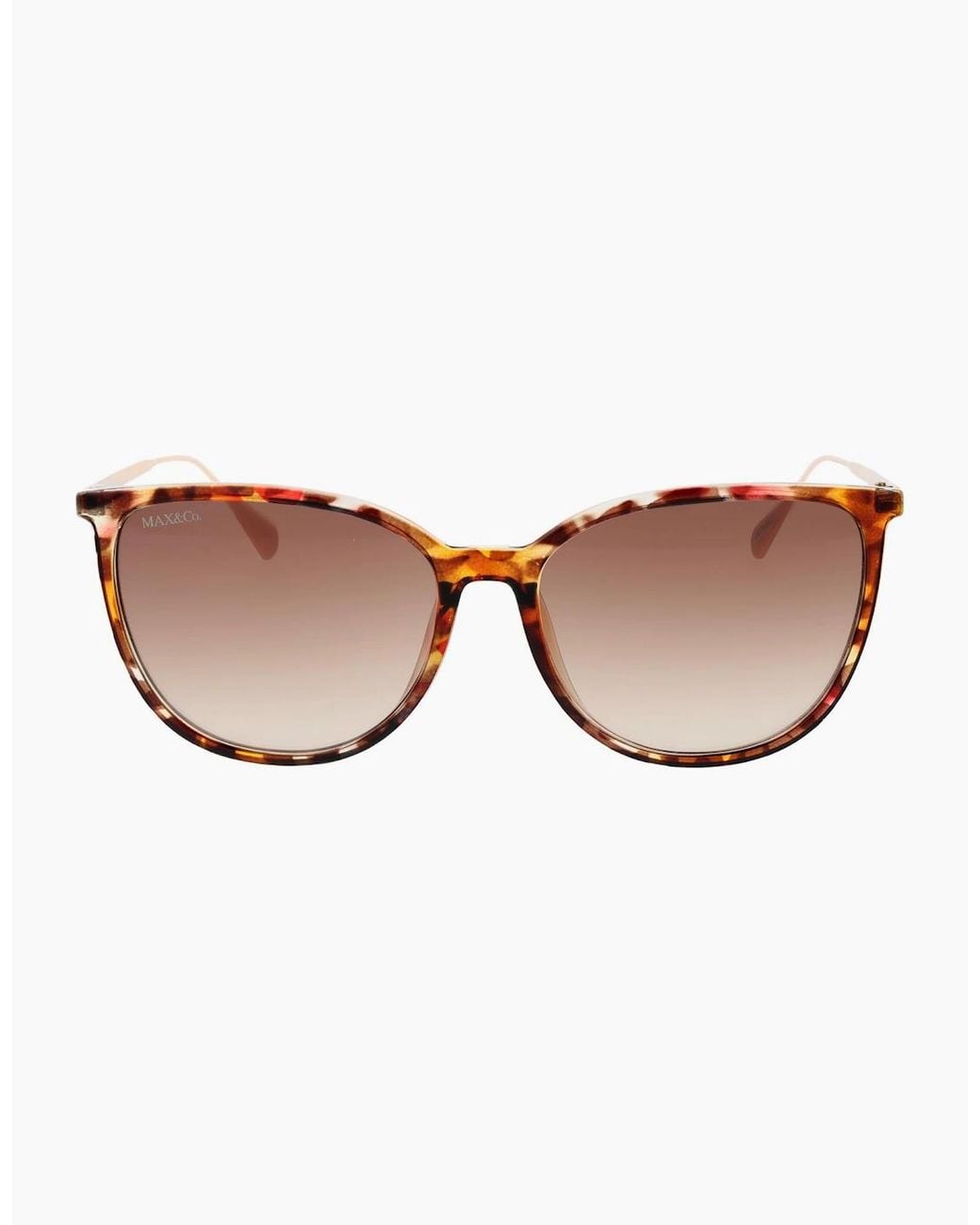 MAX&Co. Brown Sunglasses Mo0078 56F 57