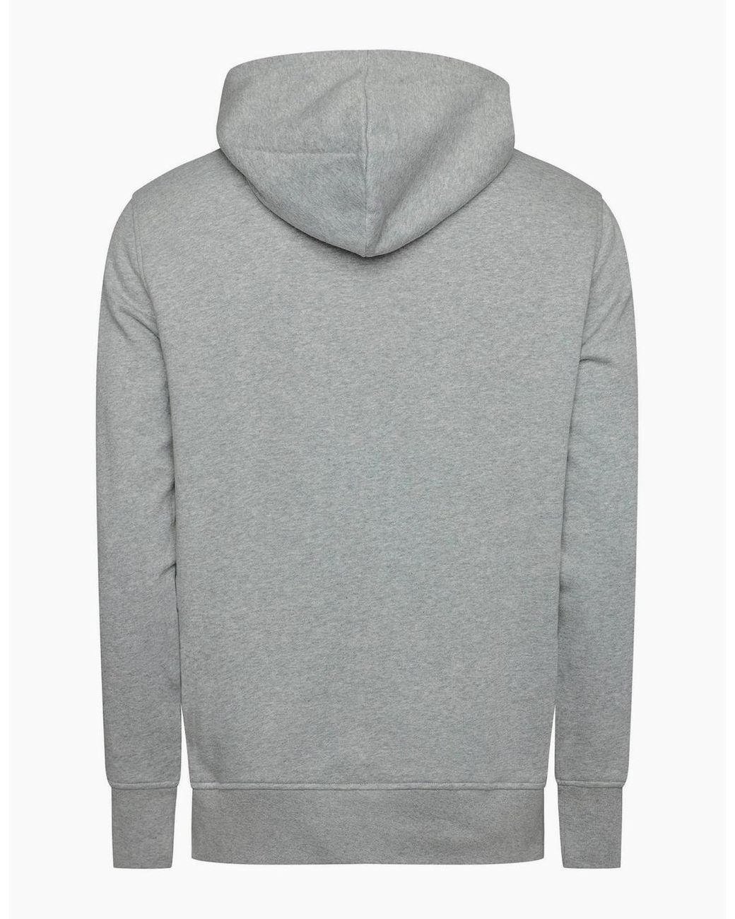 Gant Gray Graph Sweat Hoody for men