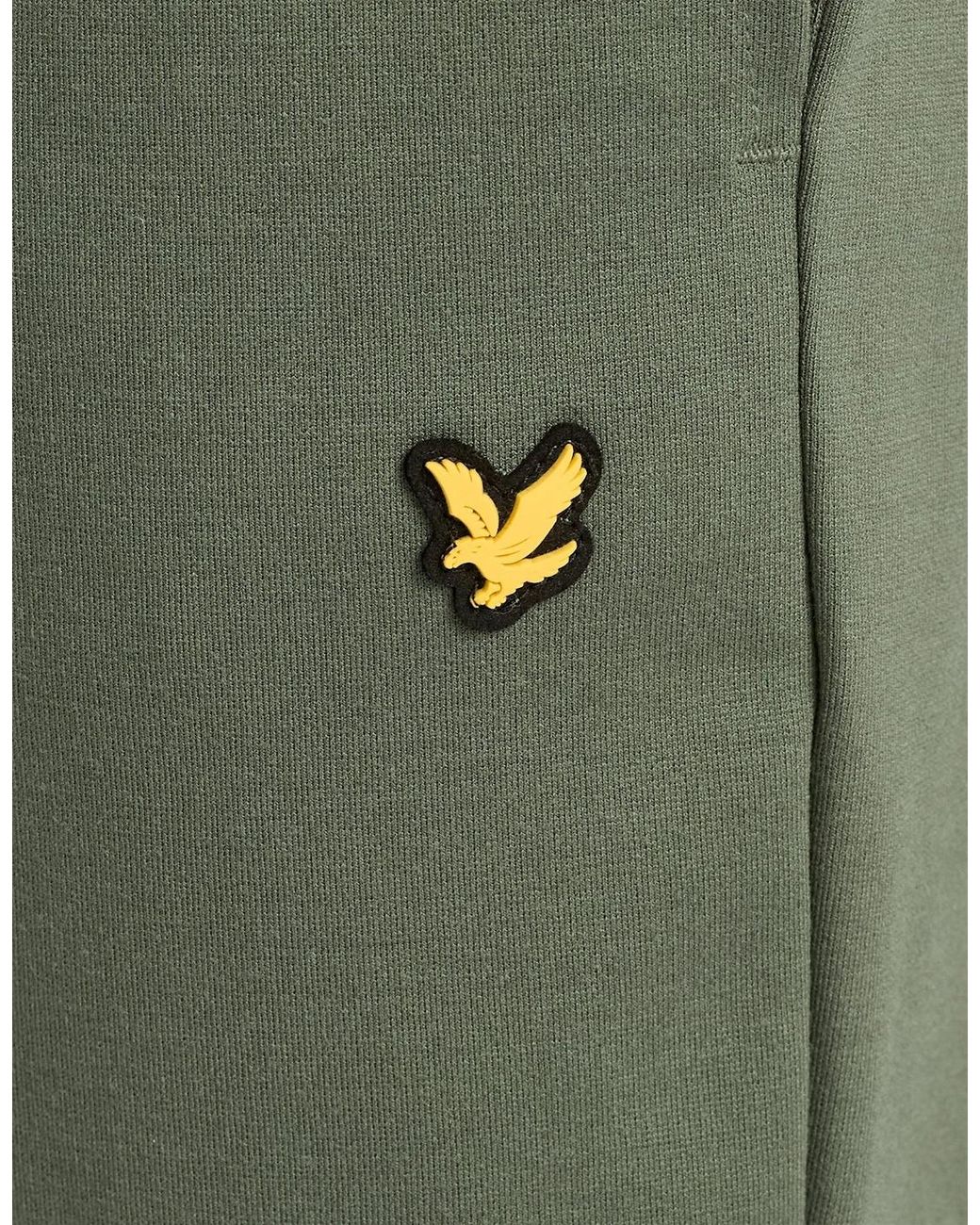 Lyle & Scott Green Sports Lightweight Joggers for men