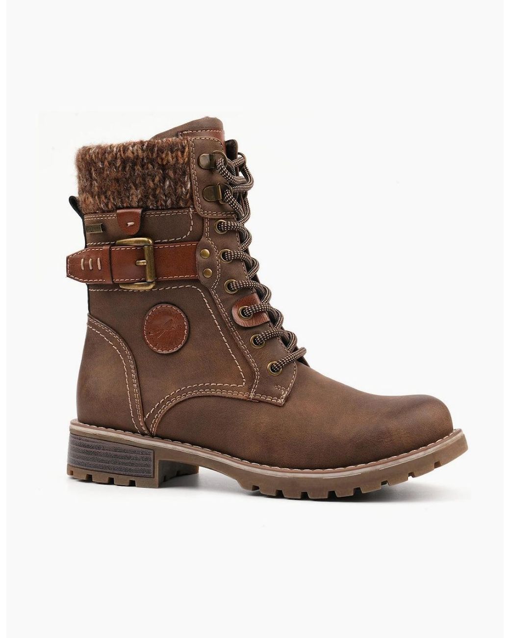 Lunar Brown Debbie Boots
