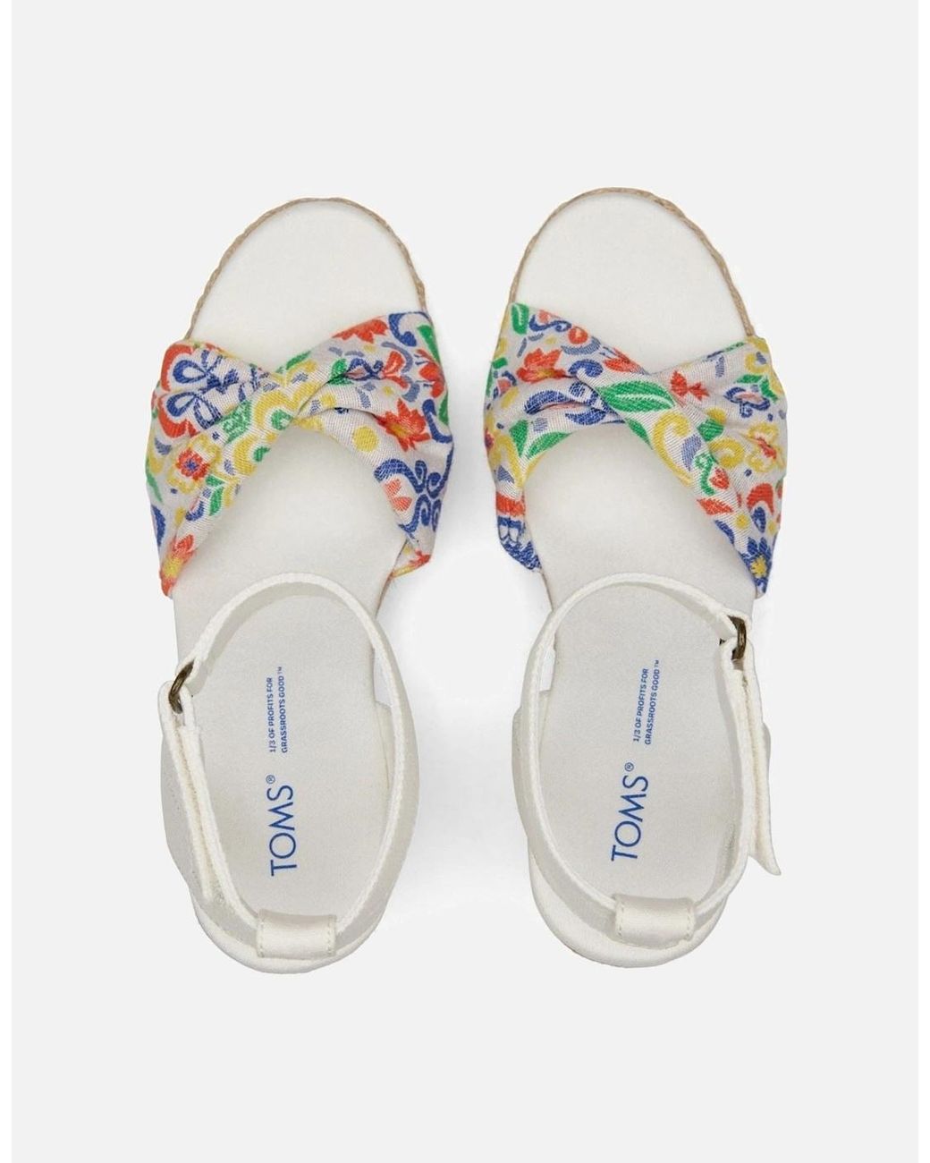 TOMS White Marisela Sandal