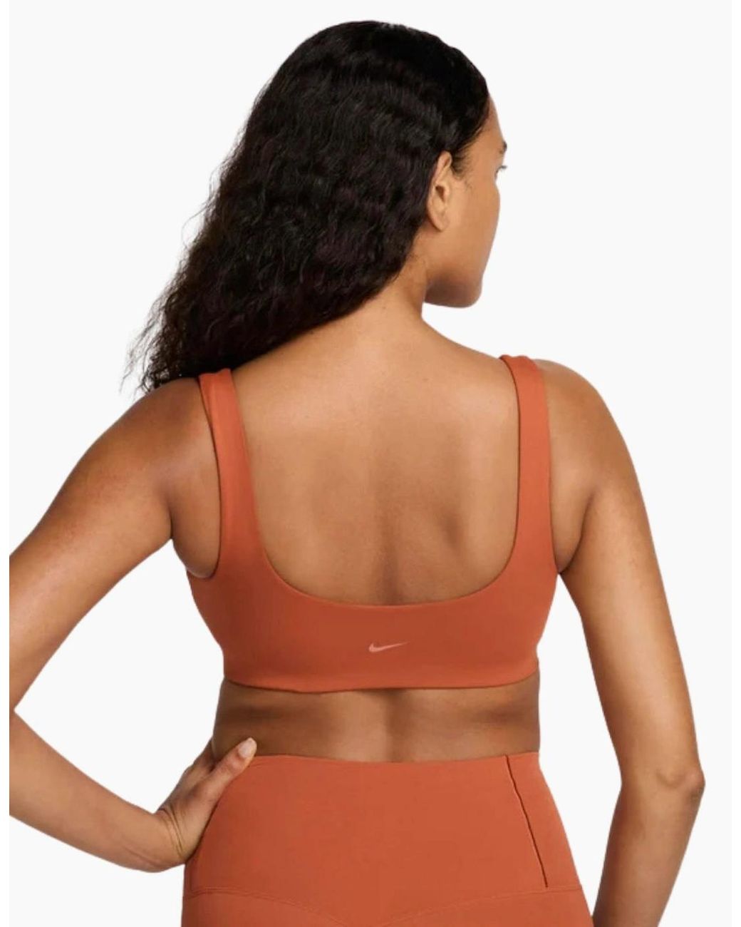 Nike Brown Burnt Training Top