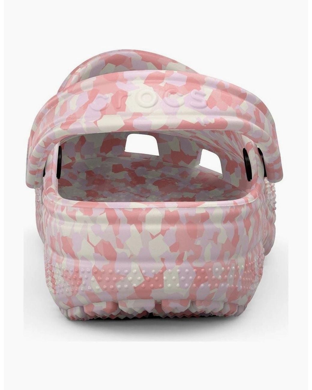 CROCSTM Pink Classic Confetti Thermoplastic Milk/Mulit Clogs