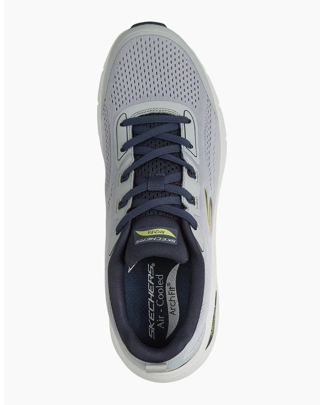 Skechers Blue Arch Fit 3.0 Prawsper Textile Trainers for men