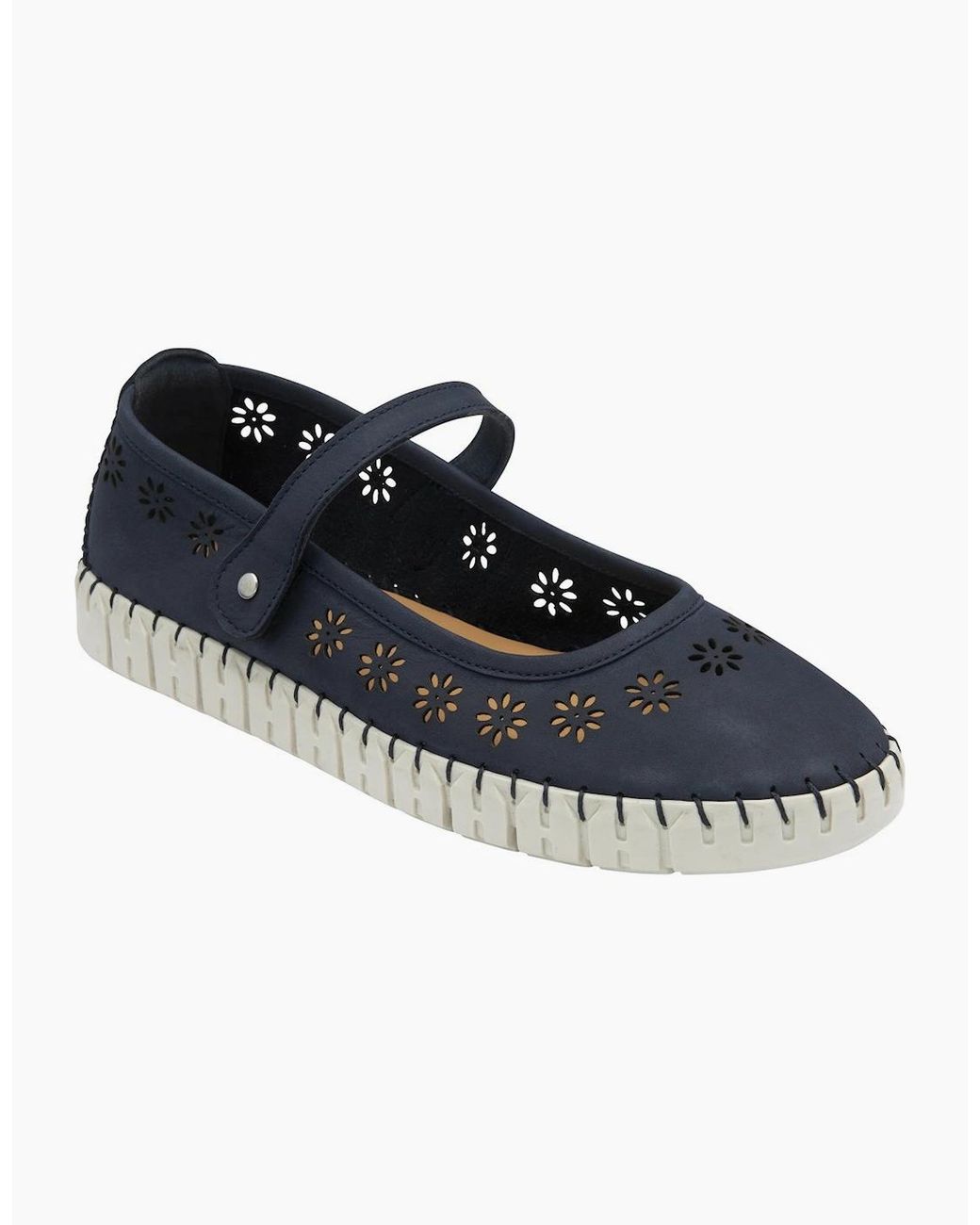 Lotus Blue Aurelia Mary Jane Pumps