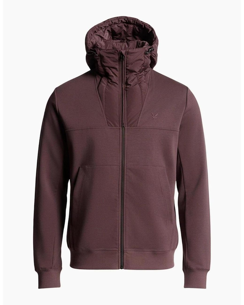 Lyle & Scott Purple Hybrid Jacket for men