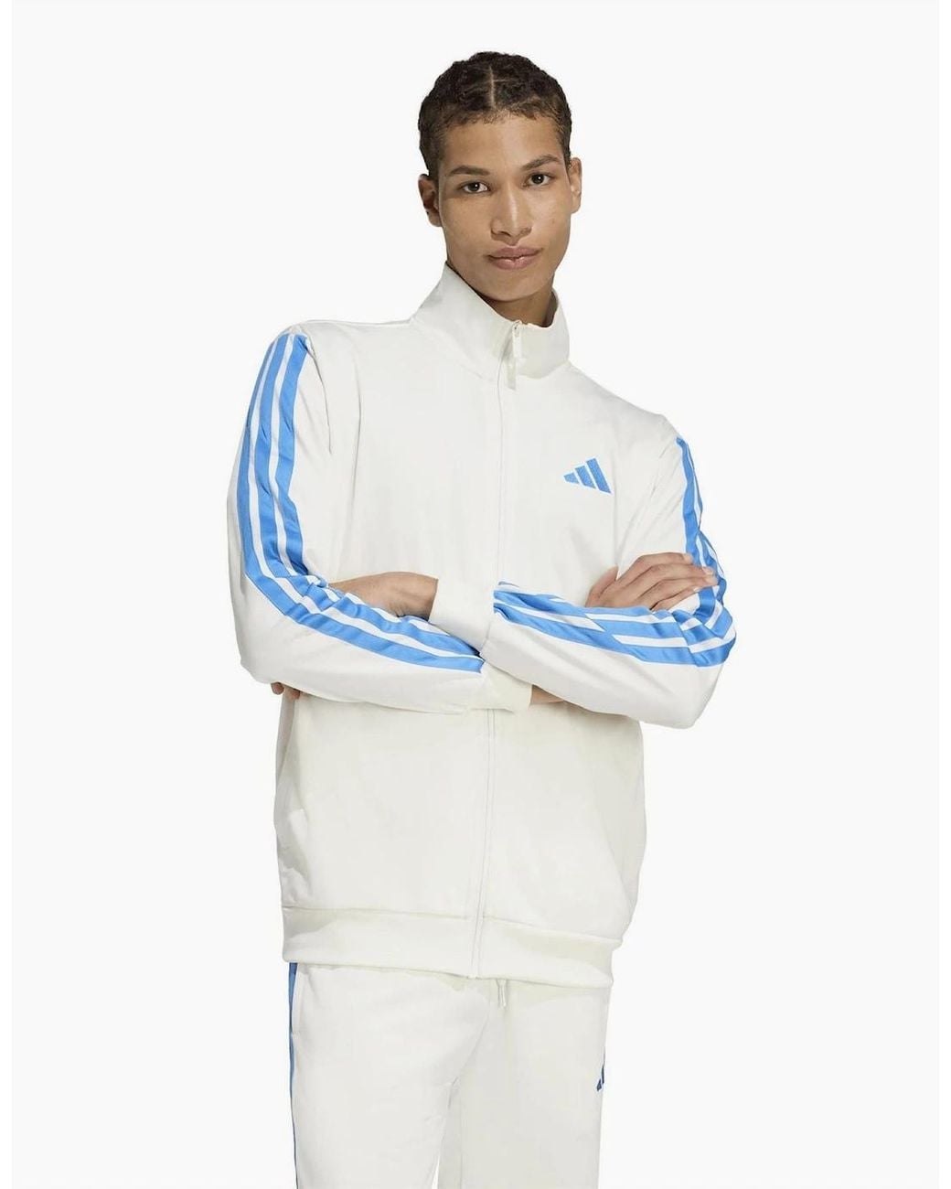 Adidas Blue 3S Tr Tt for men