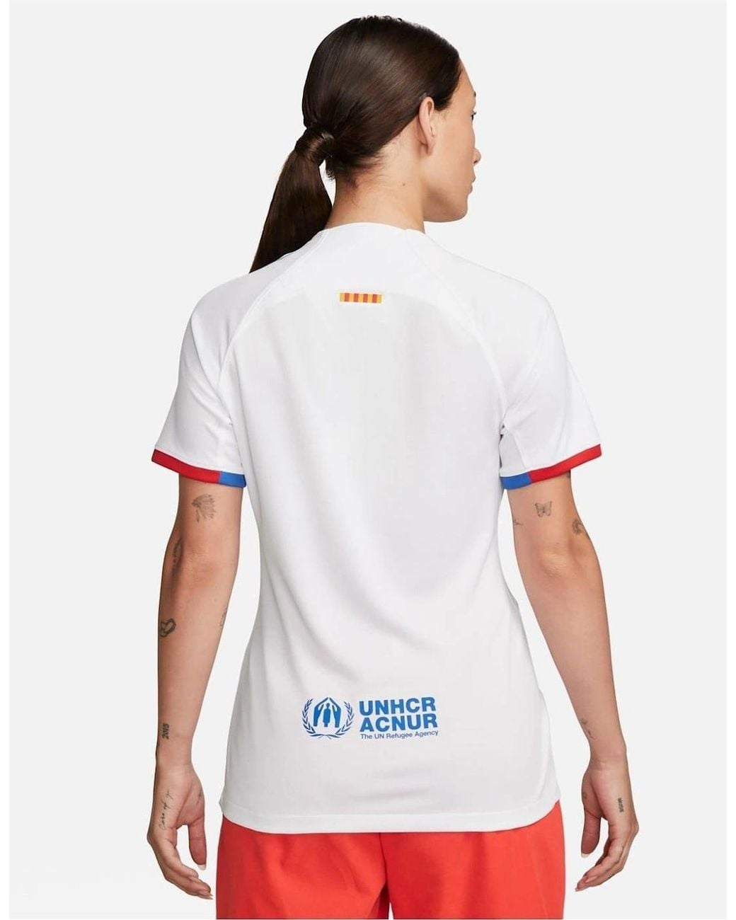 Nike White Barcelona Away Shirt 2023 2024