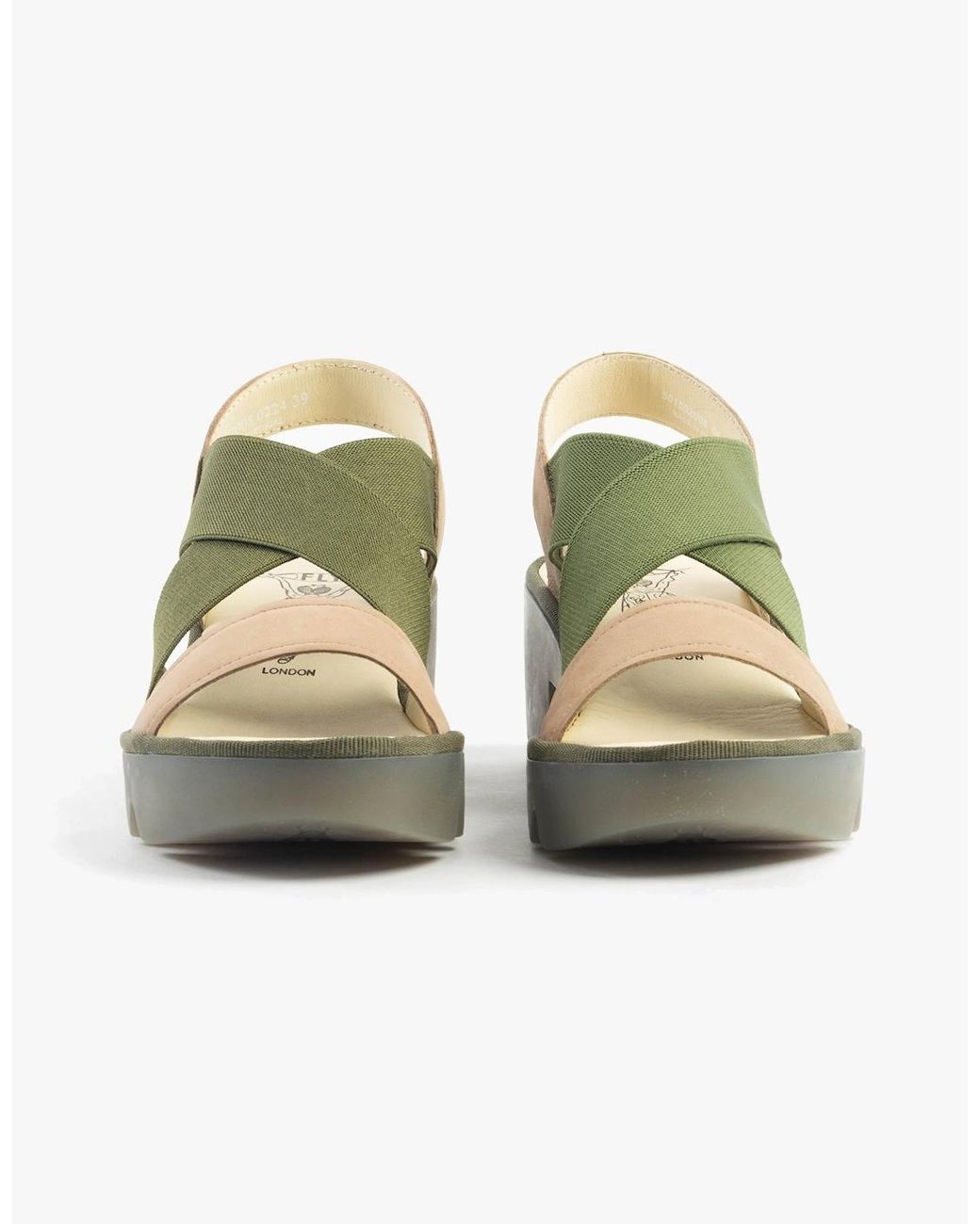 Fly London Multicolor Taji502Fly Sandals Taupe/Khaki