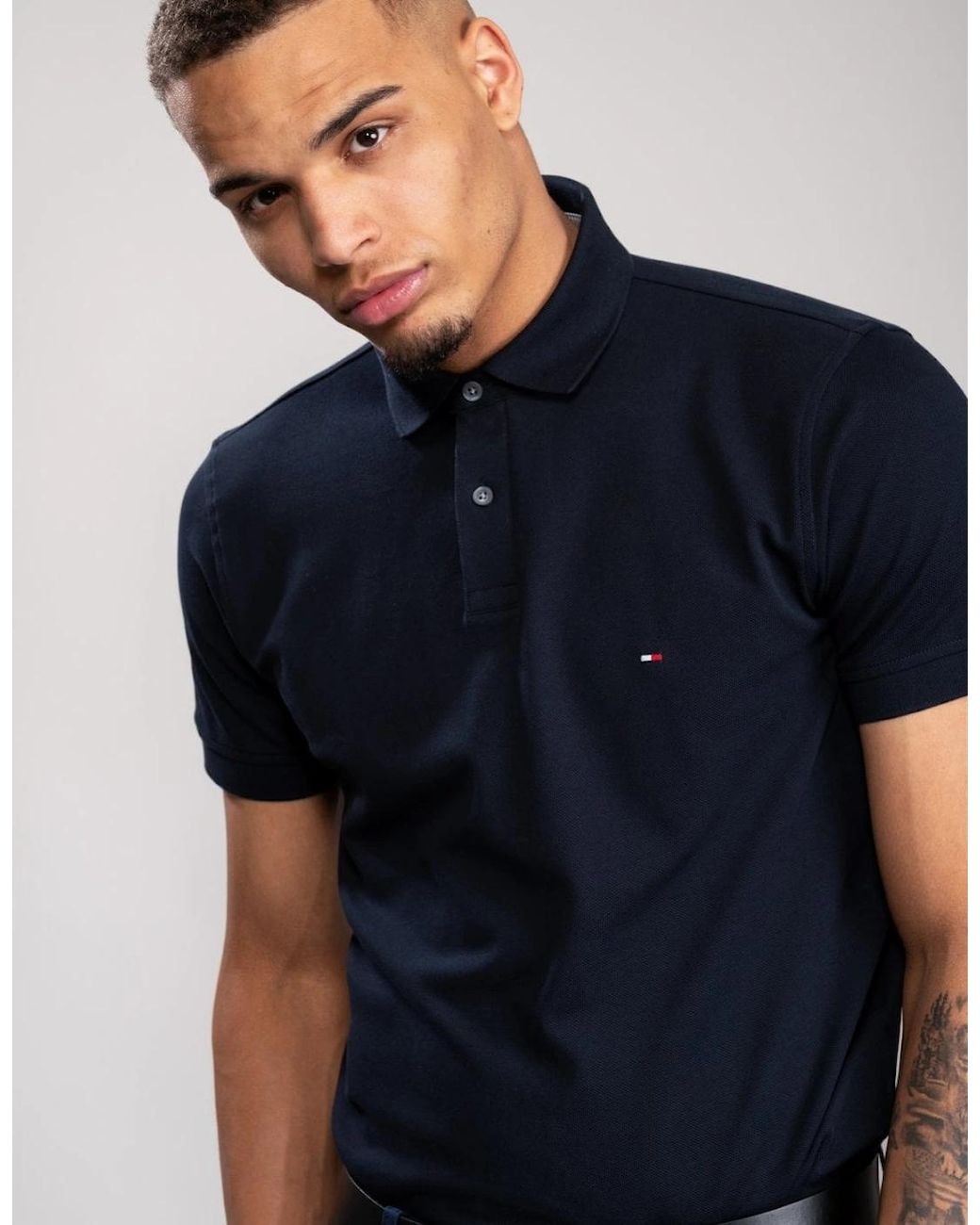 Tommy Hilfiger Blue 1985 Regular Fit Polo for men