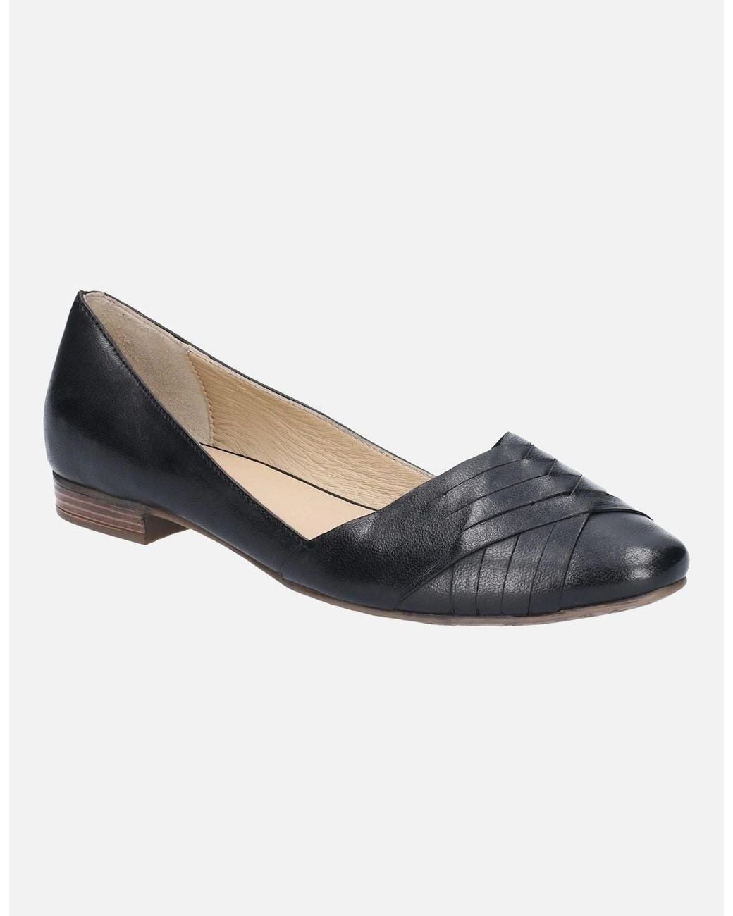 Hush Puppies Blue Marley Ballerina