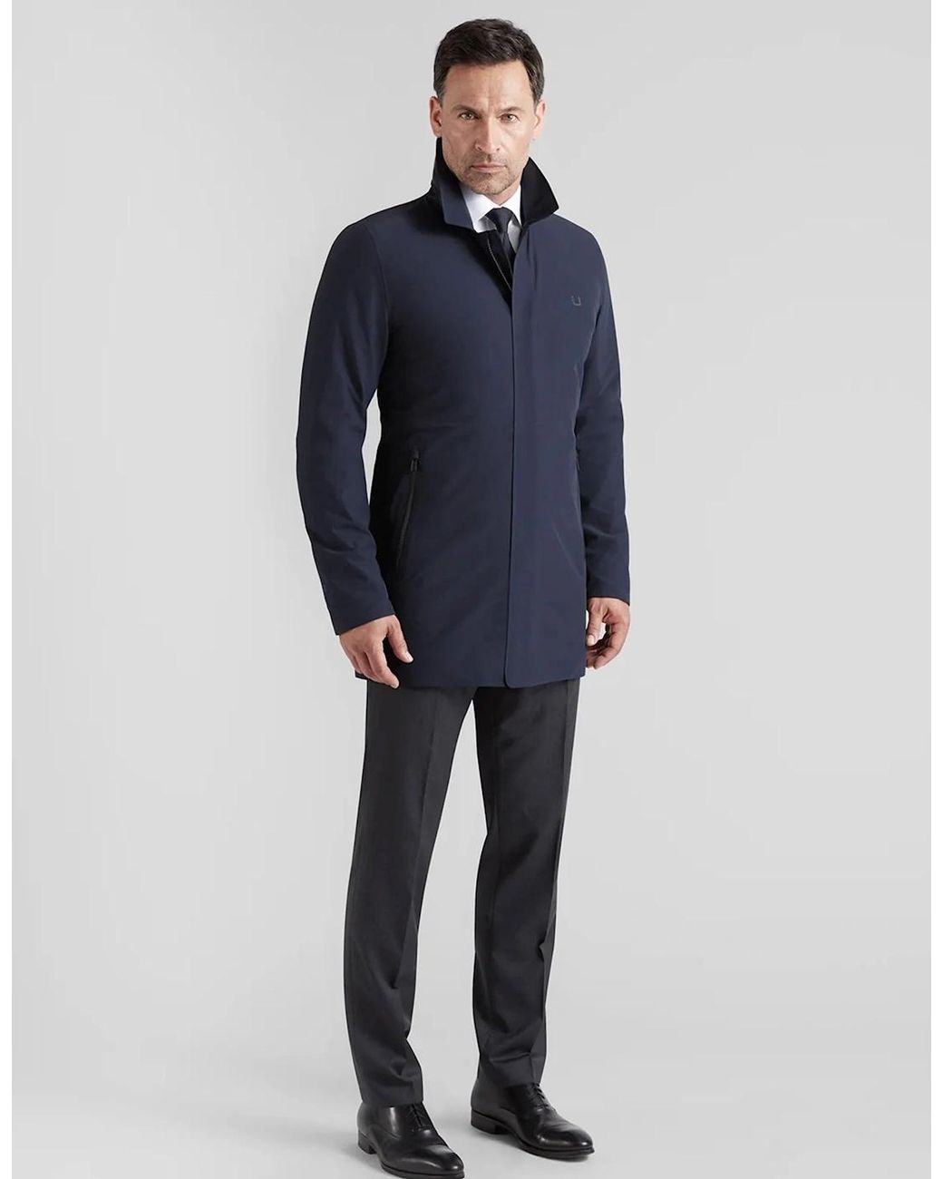 UBR Blue Regulator Coat for men