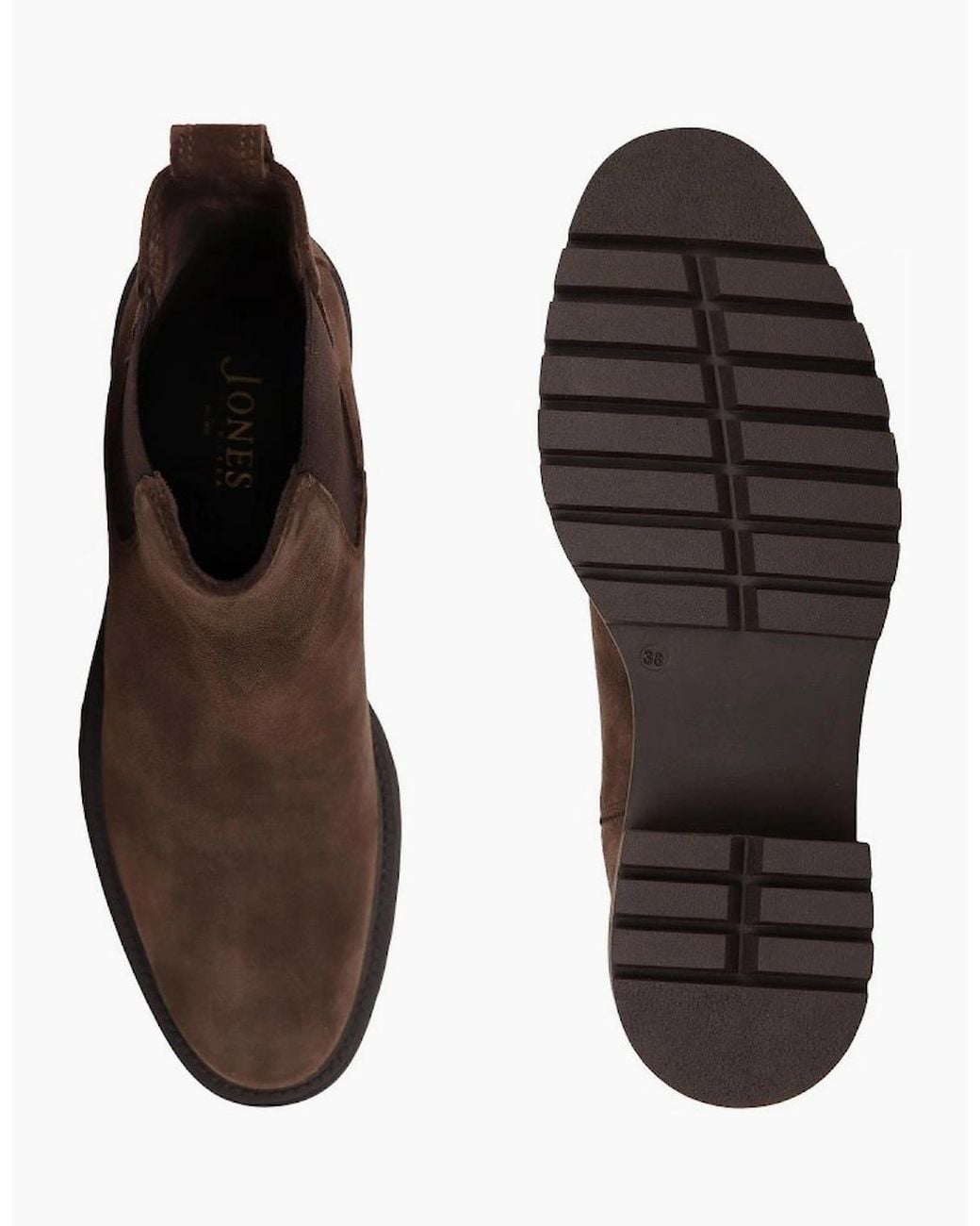 Jones Bootmaker Brown Darrah Chelsea Boots