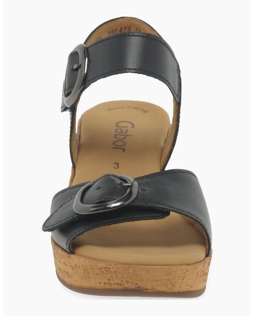 Gabor Black Fantastica Sandals
