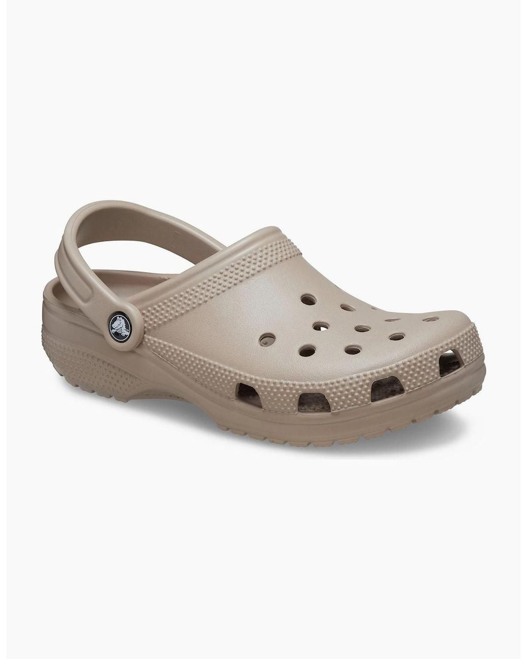 CROCSTM Brown Classic Clogs Taupe
