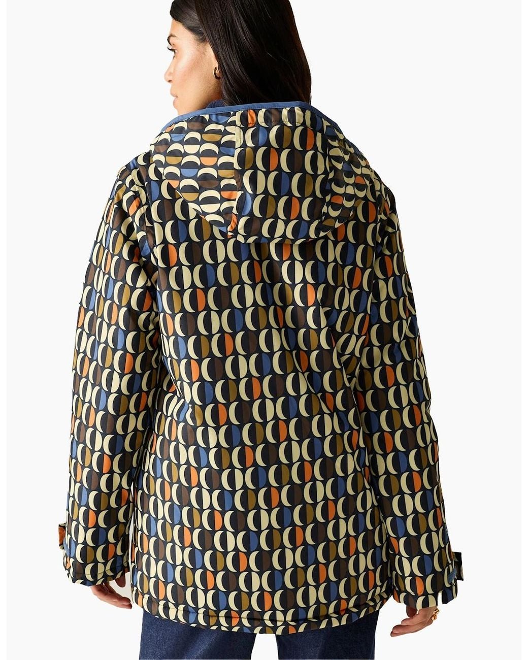 Regatta Black Ladies Orla Kiely Oval Insulated Waterproof Jacket