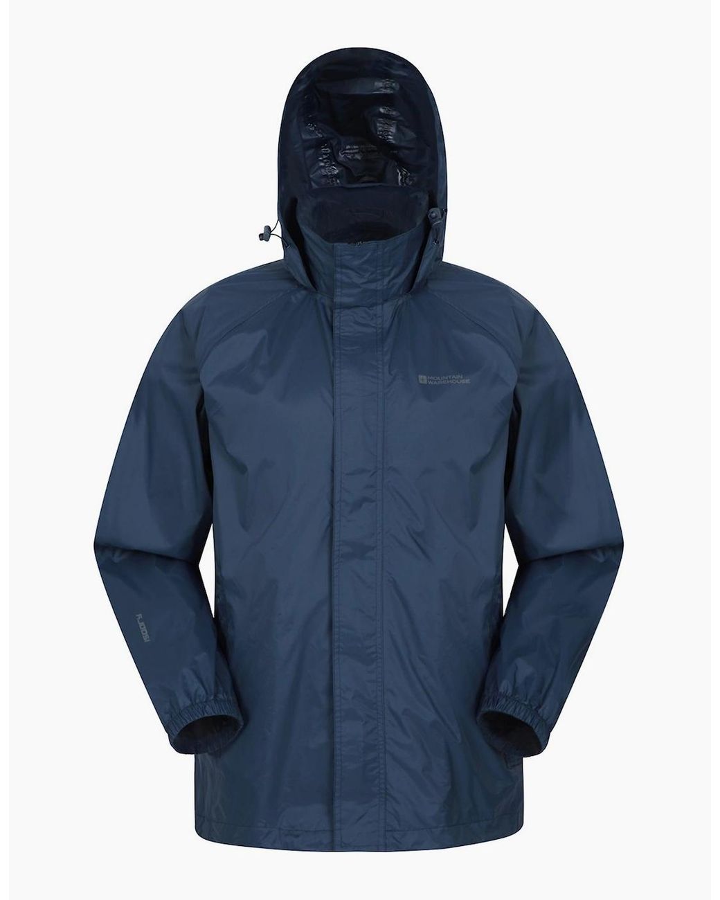 Mountain Warehouse Blue Pakka Ii Waterproof Jacket for men