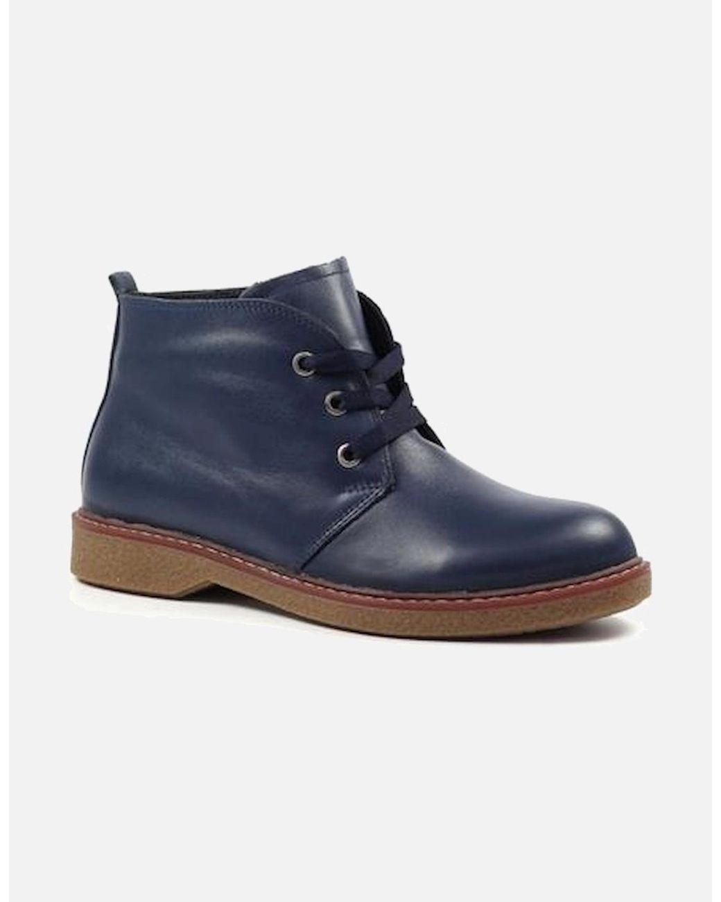 Lunar Blue Claire Ii Leather Boot Glr014