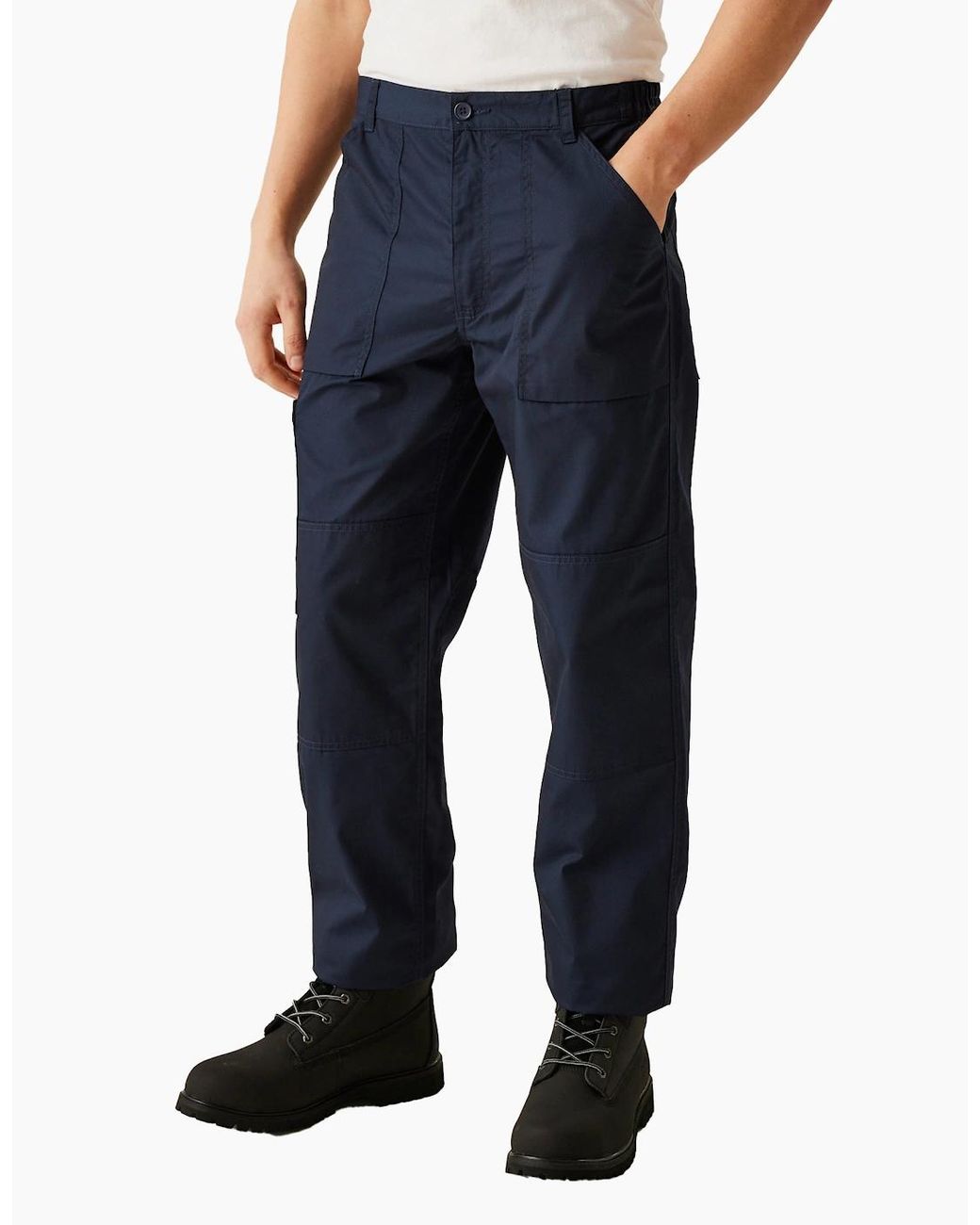 Regatta Blue New Lined Action Trouser (Short) Pants for men