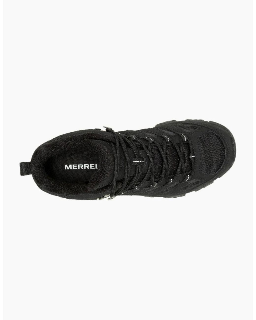Merrell Black Moab 3 Syn Mid Gtx Hiking Boots