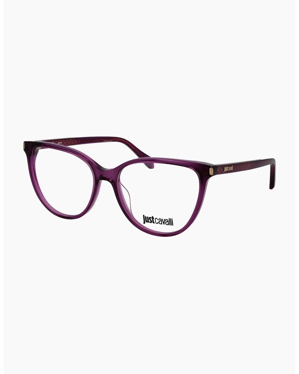 Just Cavalli Purple Optical Frame Vjc052 06La 55