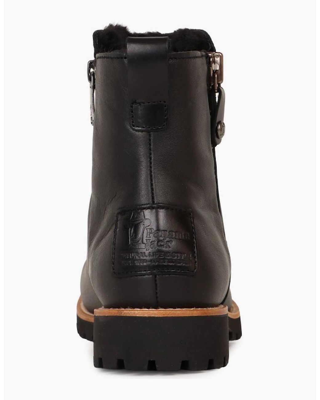 Panama Jack Black Fiore Trav B1 Ankle Boots