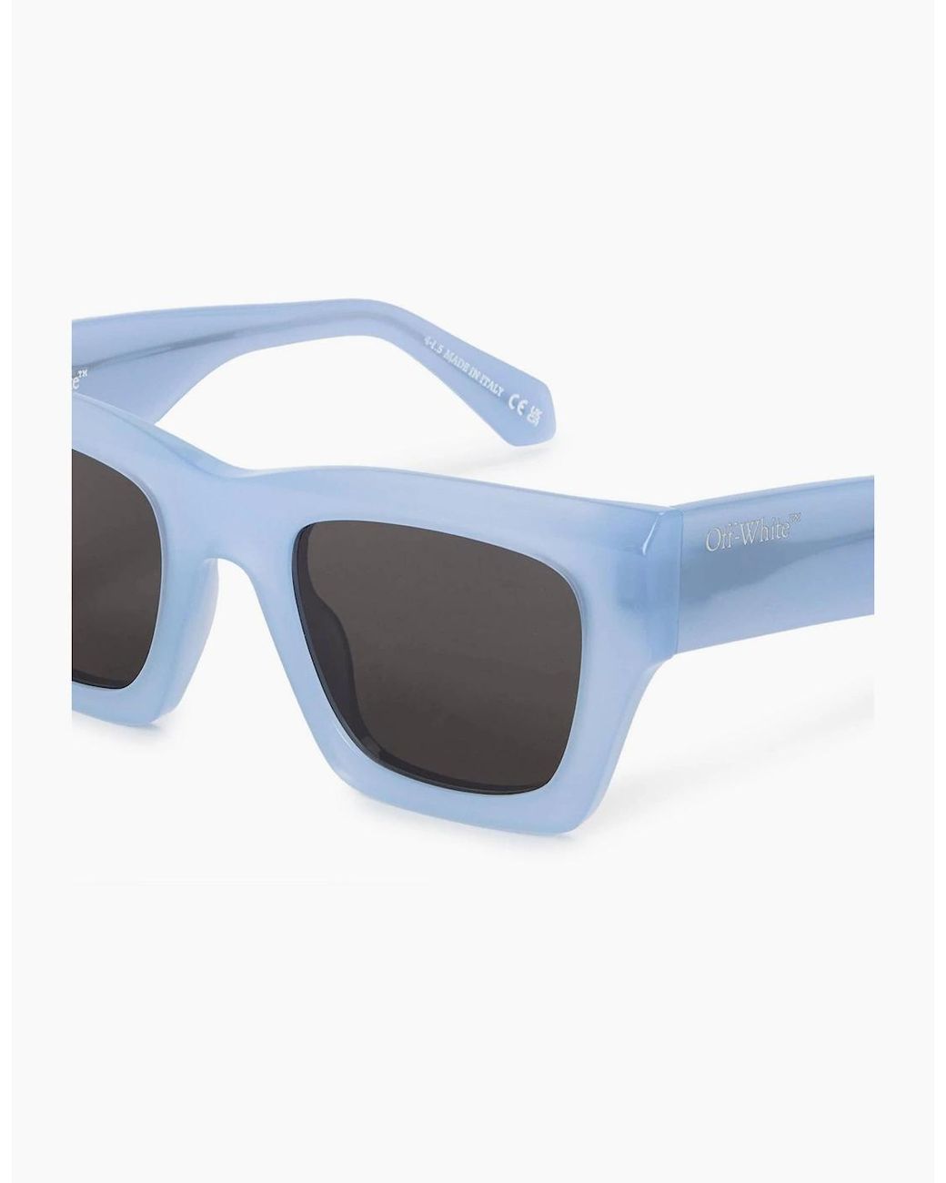 Off-White c/o Virgil Abloh Blue Off Davie Sunglasses for men