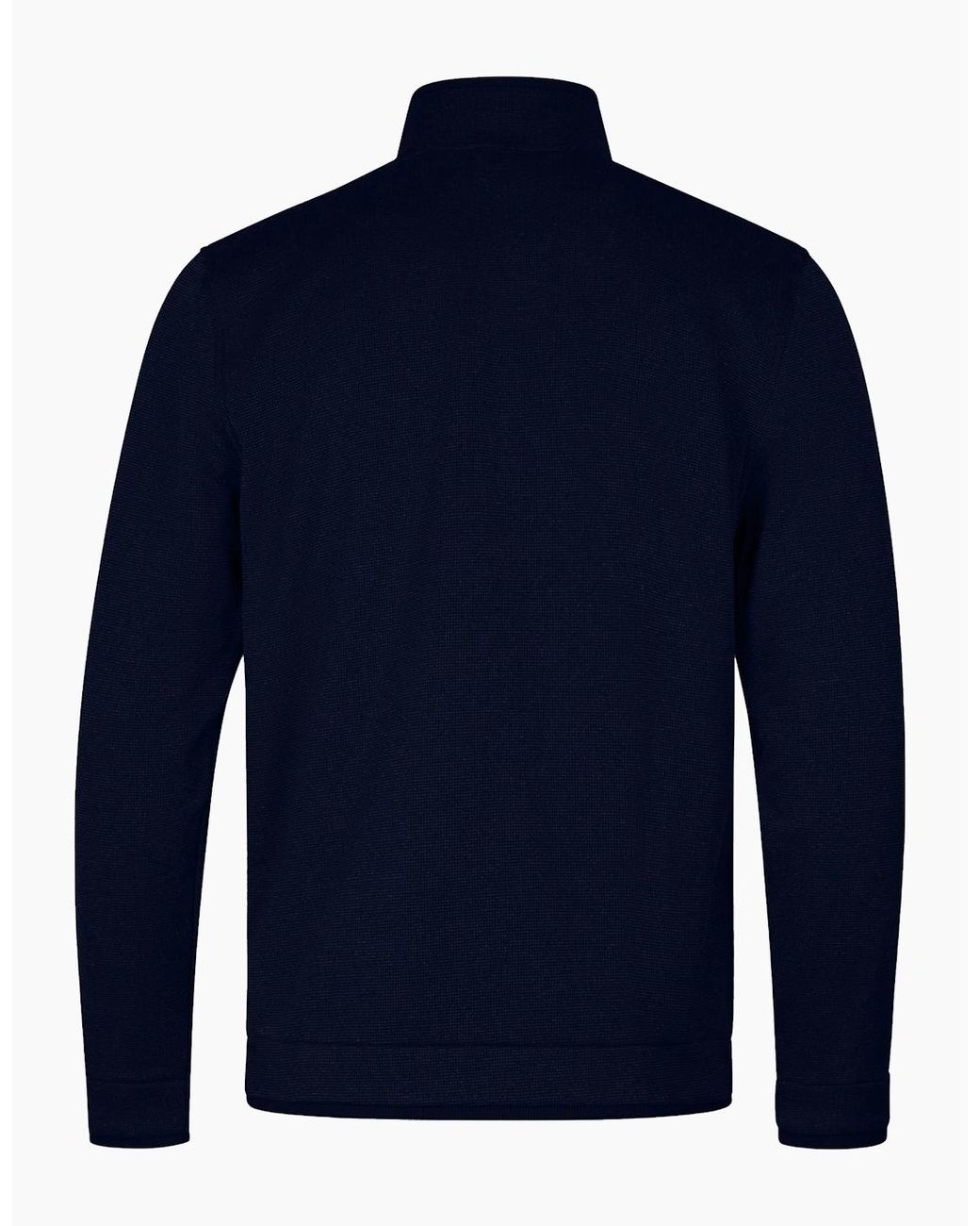 Under Armour Blue Quarter Zip Fleece Top for men
