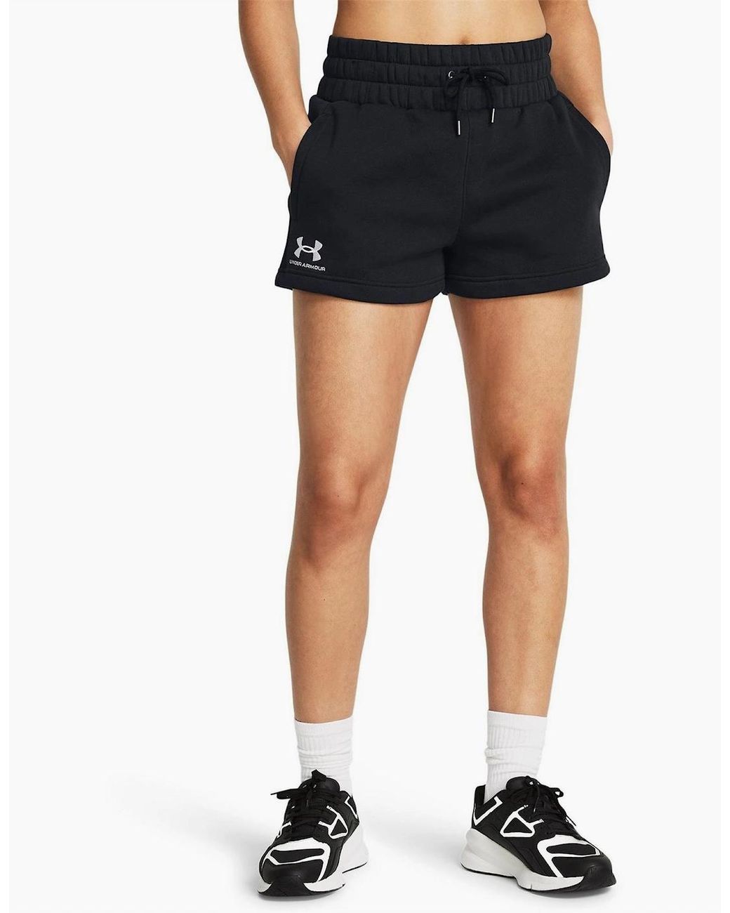 Under Armour Blue Icon Fleece Boxer Sh