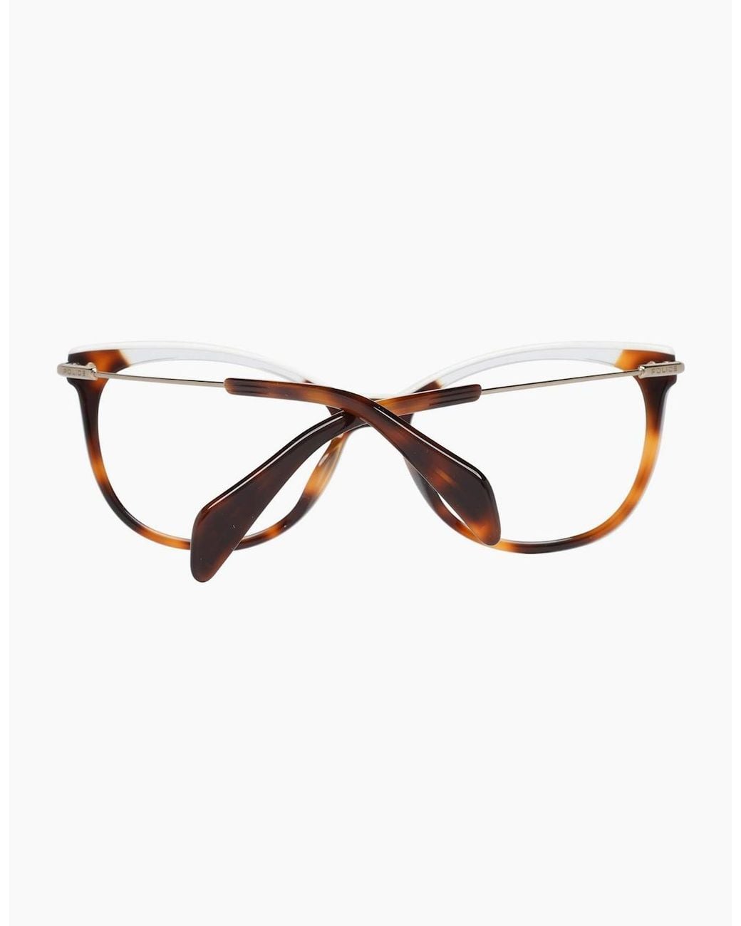 Police Brown Optical Frame Vpl505E 09Aj 53