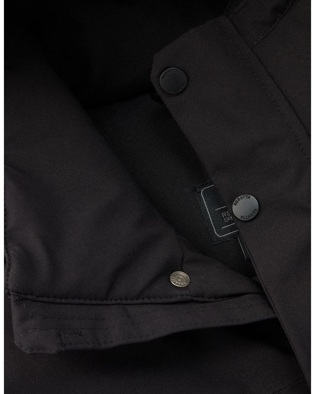 Regatta Black Baylon Waterproof Insulated Jacket for men