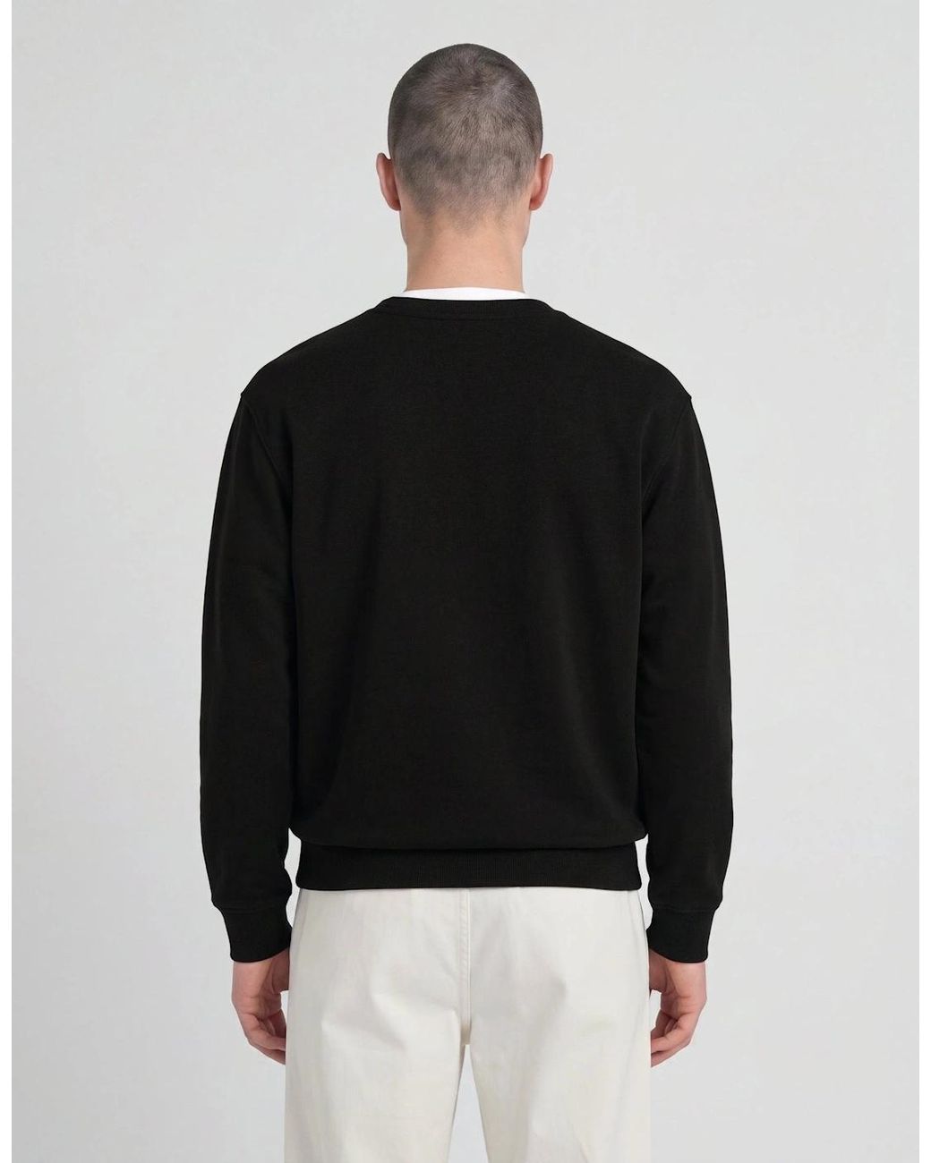 Lyle & Scott Black Archive Crew Neck Sweatshirt for men