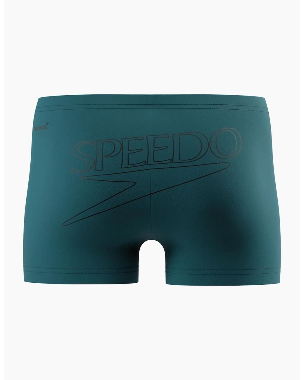 Speedo Green Logo Endurance+ Swim Shorts for men