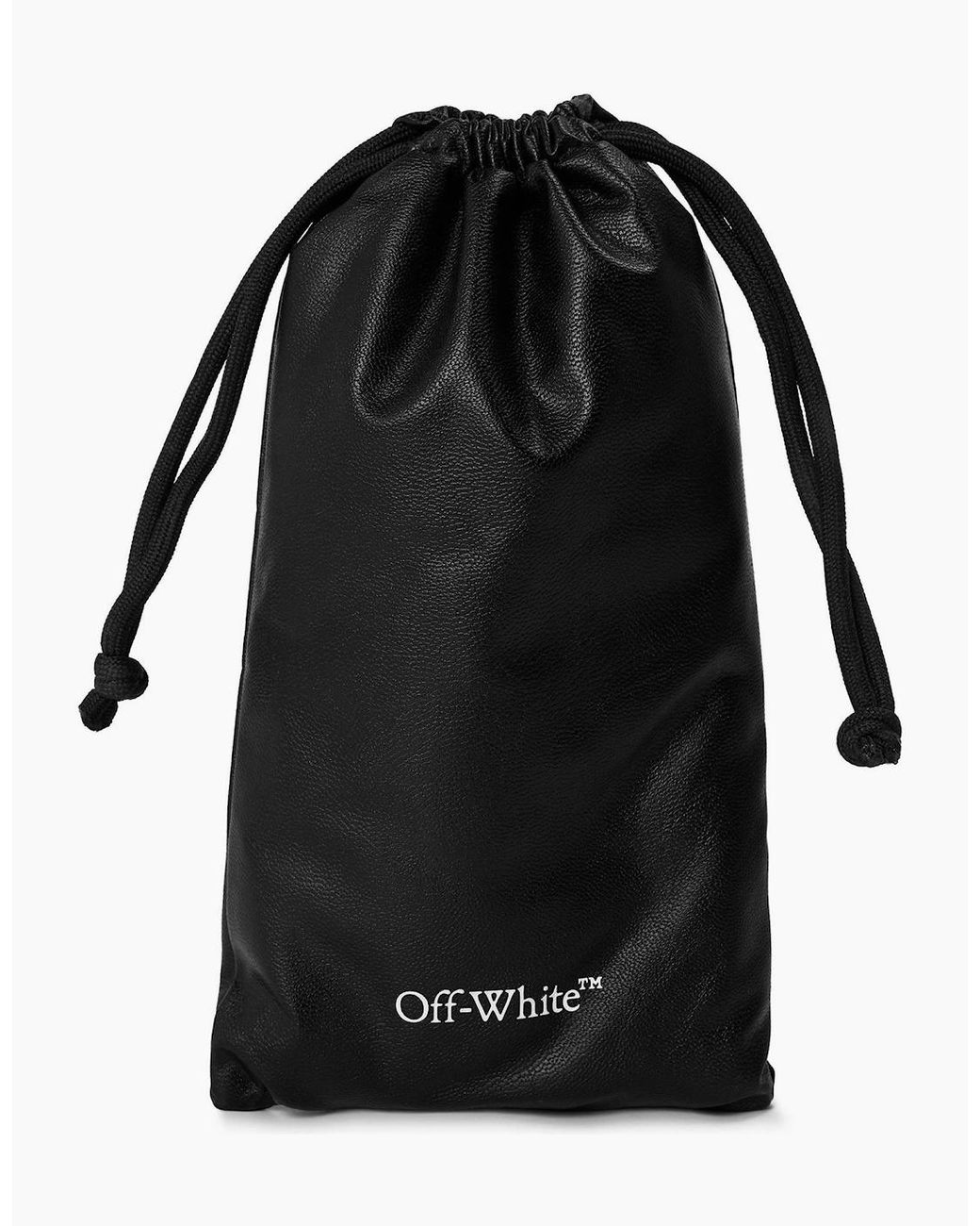 Off-White c/o Virgil Abloh Black Off Charleston Sungls for men