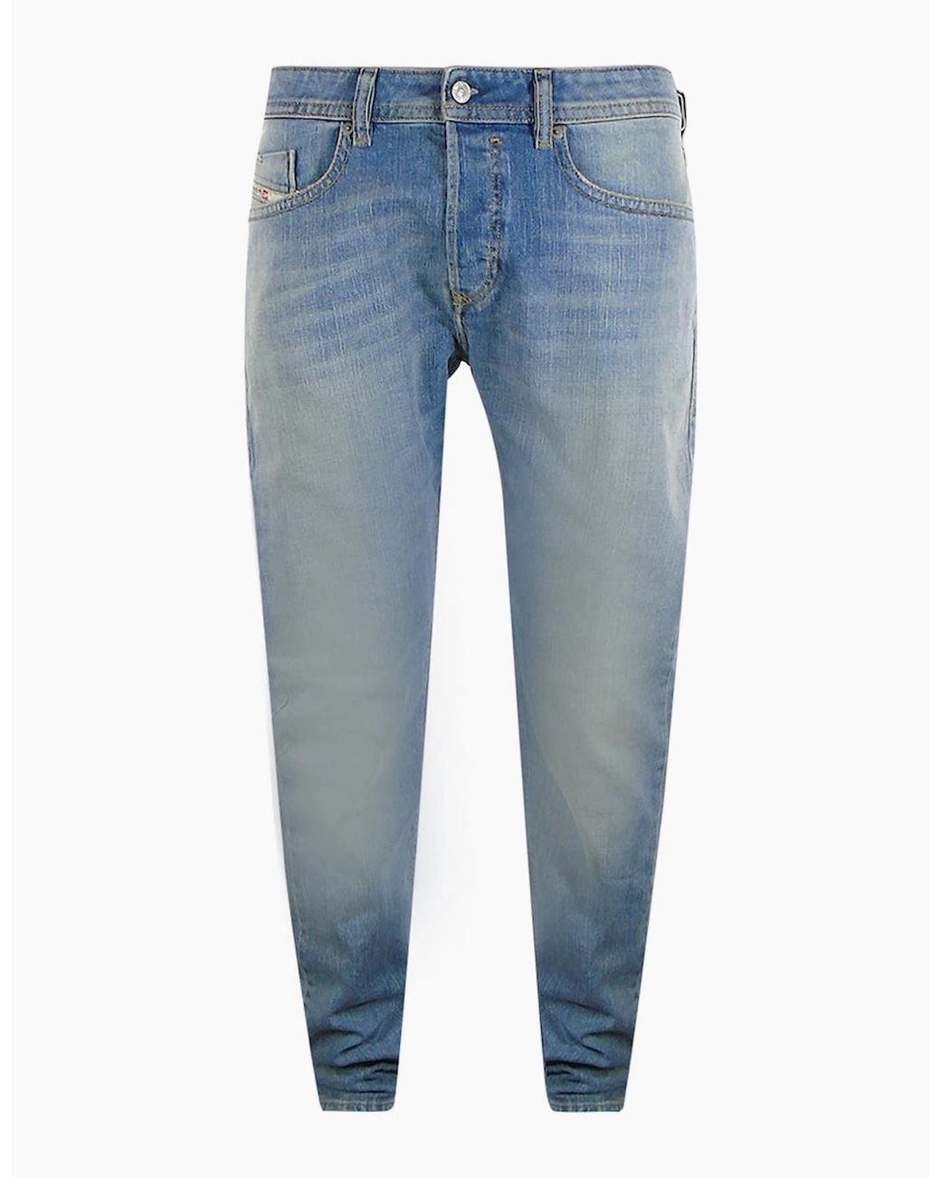 DIESEL Blue Buster-X Light Denim Pants for men