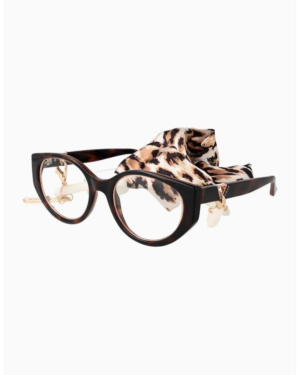 Guess Brown Optical Frame Gu2885 053 52