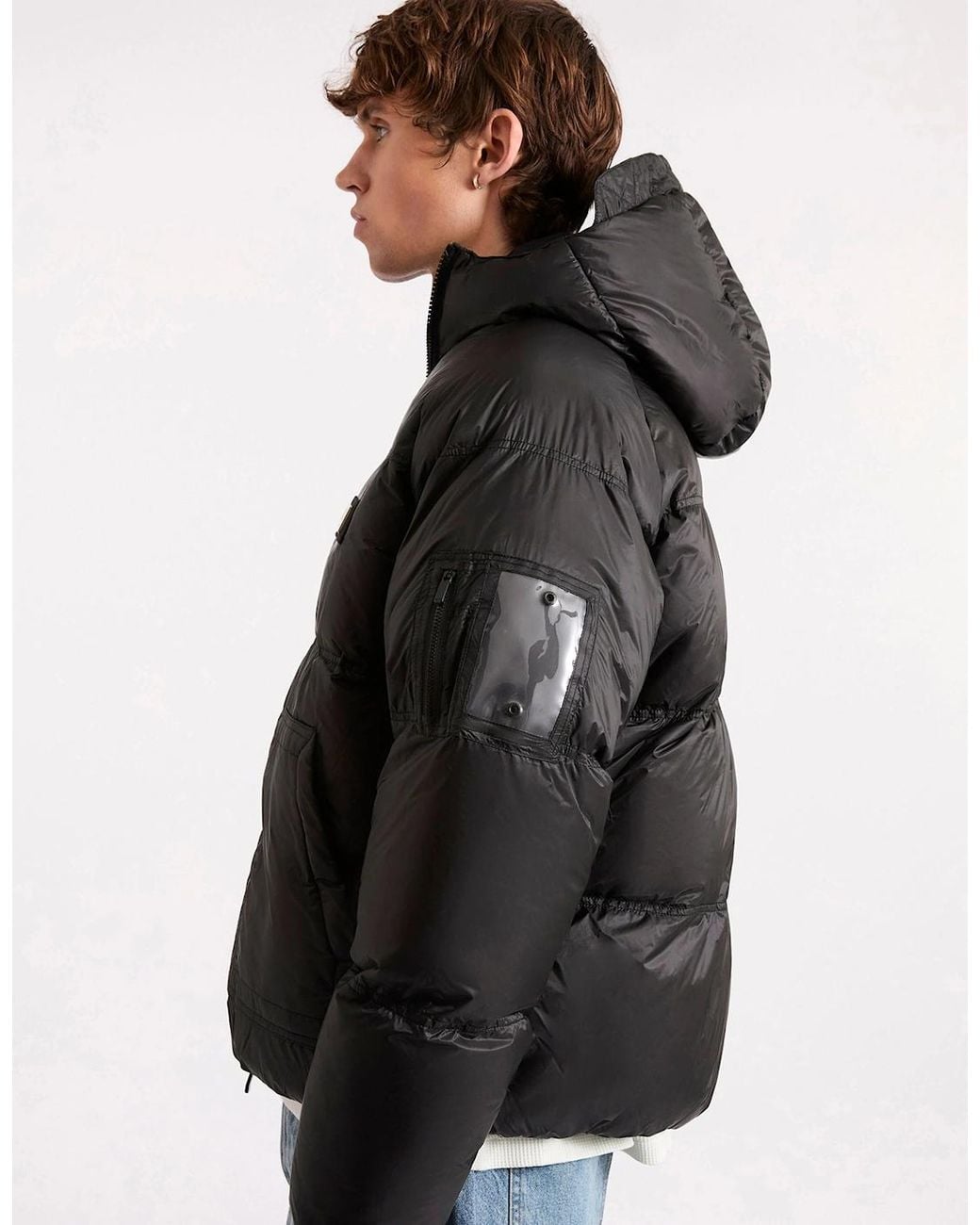 AVX Black Neutra Wadded Jacket for men