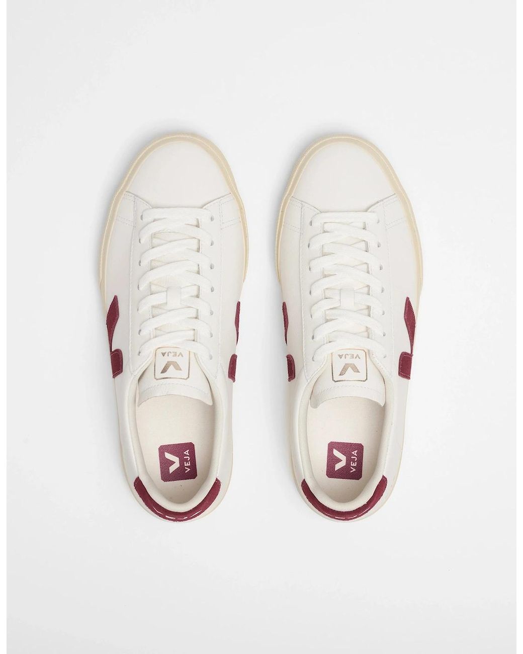 Veja Natural Campo Leather Trainers