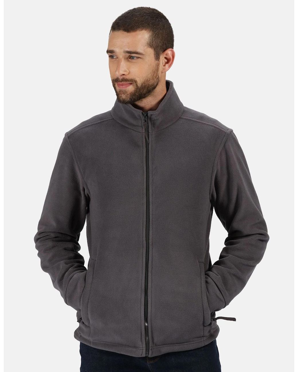 Regatta Gray Professional Thor 300 Fleece Jacket for men