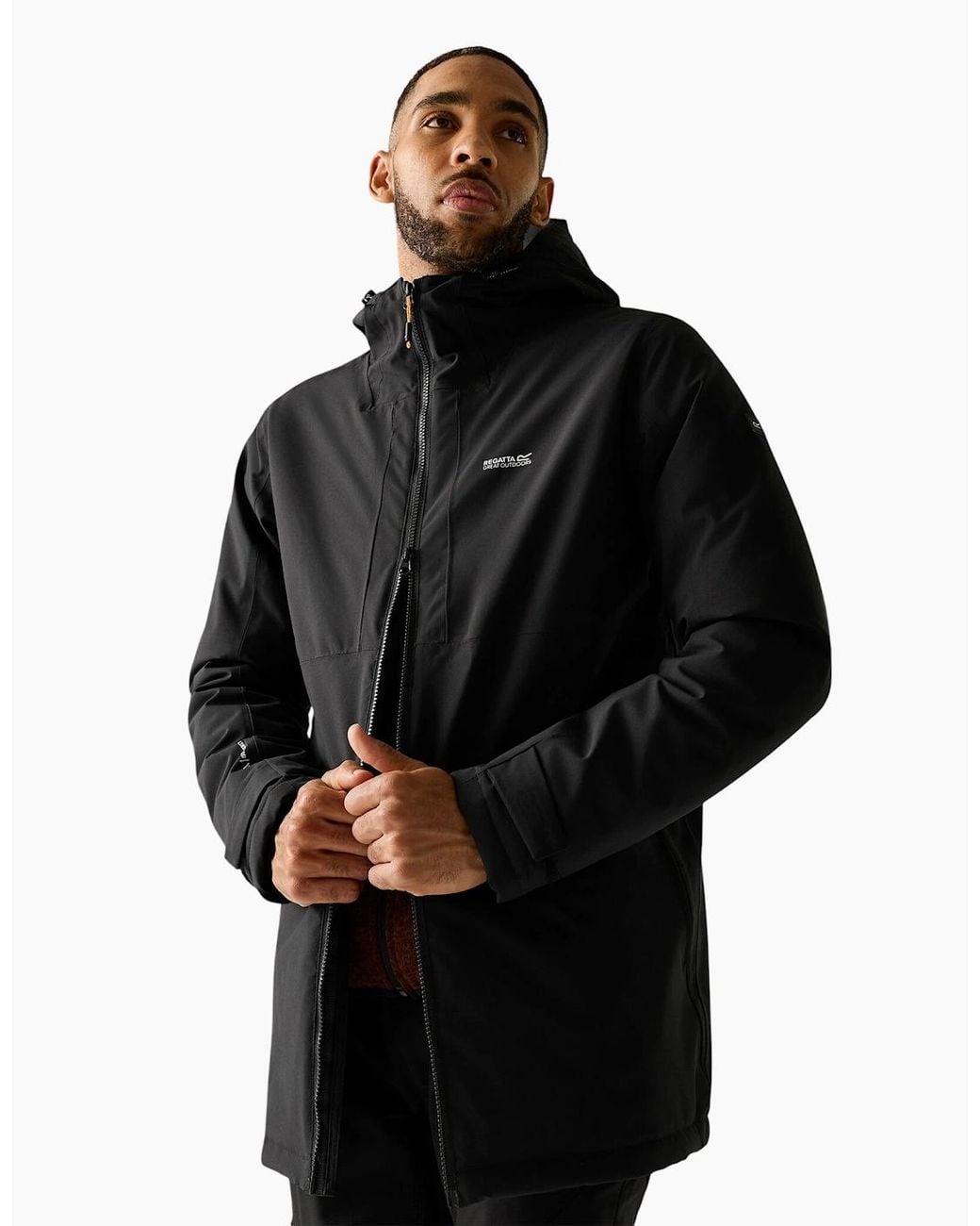 Regatta Gray Hoscar Waterproof Insulated Jacket for men