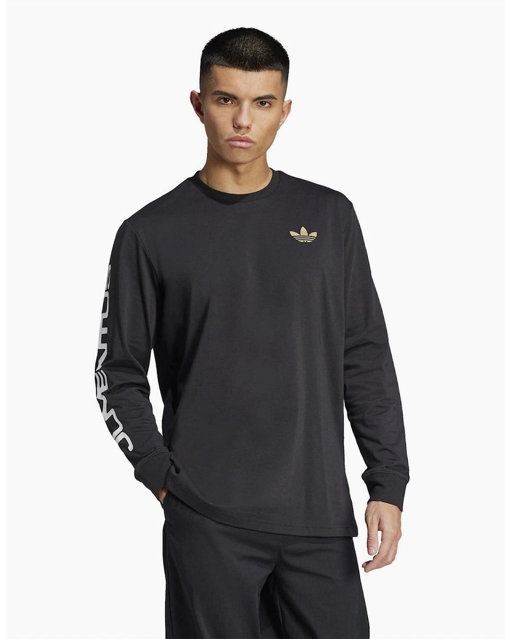 Adidas Black Juventus Graphic T-Shirt Adults for men
