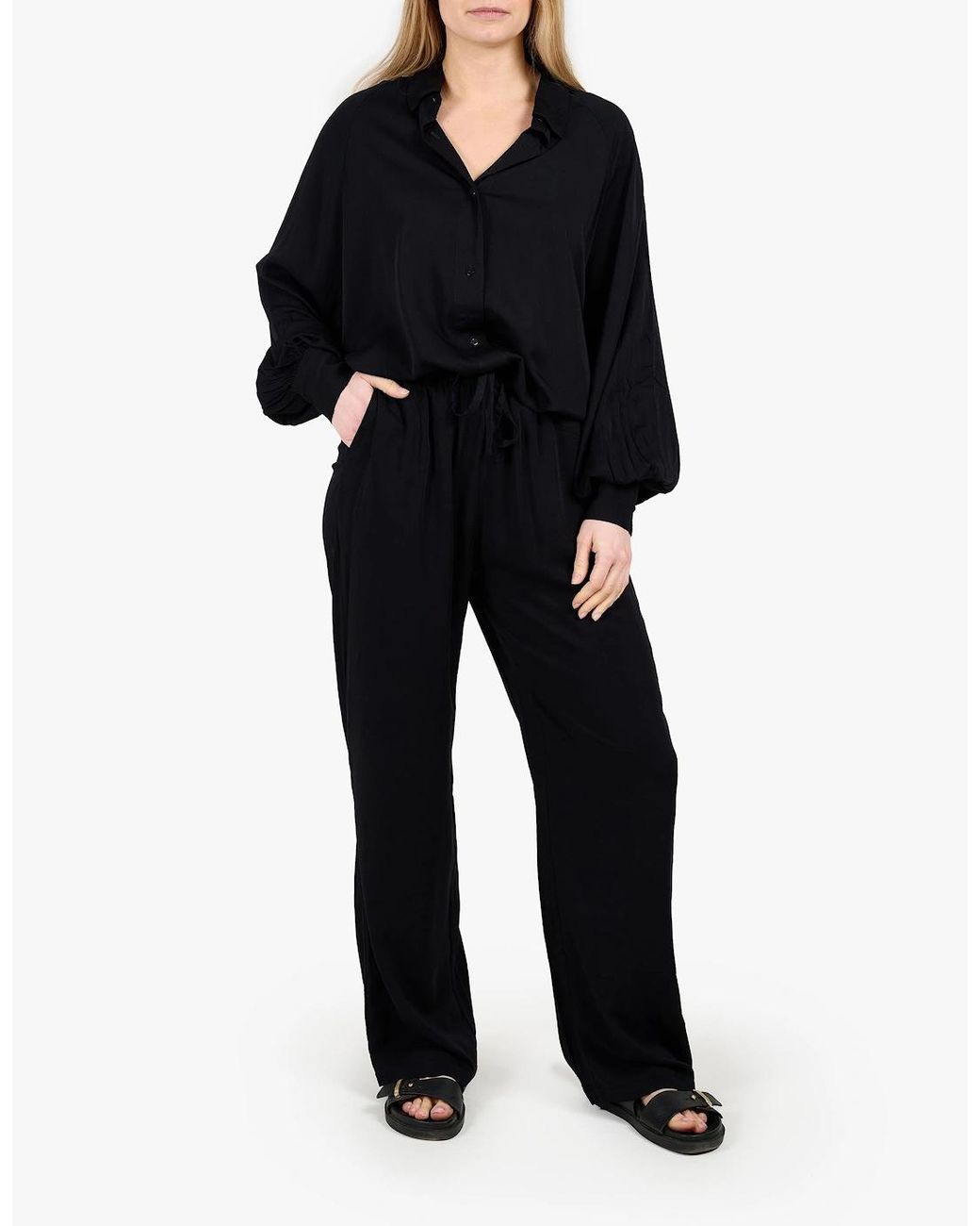 Tutti & Co Black Midnight Trousers