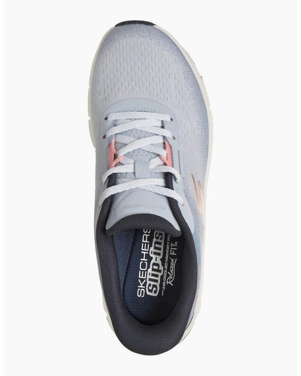 Skechers Blue Relaxed Fit Flex Soft Icon Trainers