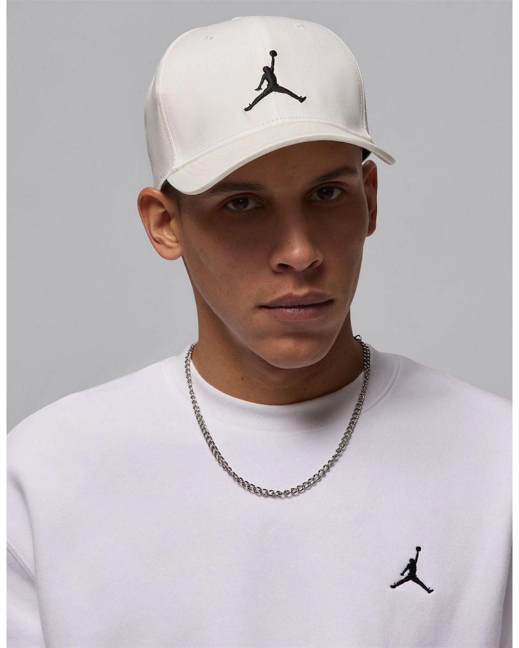 Nike Brown Rise Prison Logo Print Snapback Cap for men