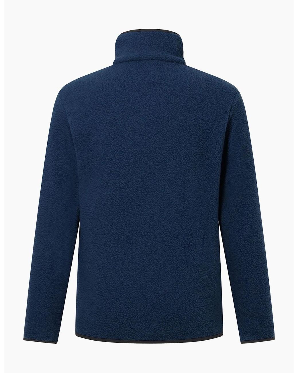 Regatta Blue Frankie Borg Quarter Zip Fleece Jacket for men